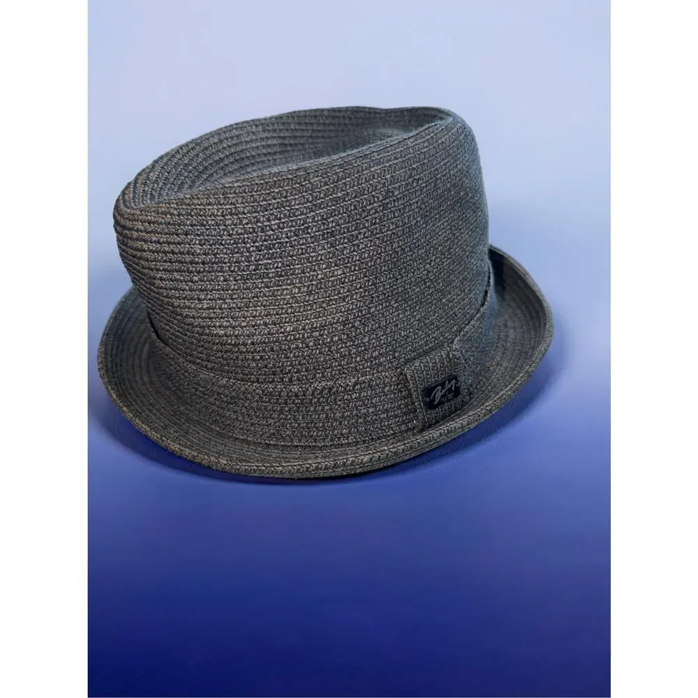 Bailey of Hollywood Gray Paper Blend Fedora Trilby Hat XL Lightweight